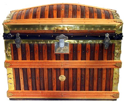 martin maier steamer trunk.